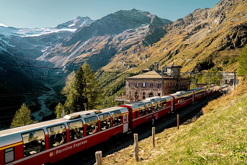 Switzerland boasts one of the worlds most extensive railway networks